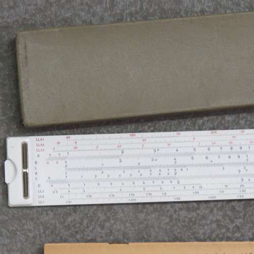 Aristo Studio vintage slide ruler in original box