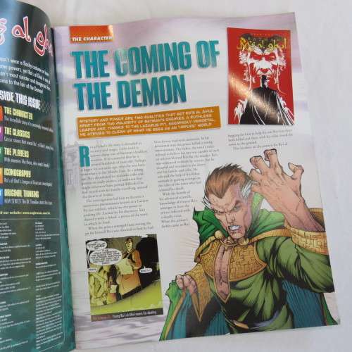 Eaglemoss DC Comics Super hero collection #10 Ra`s al Ghul figurine with magazine - No box