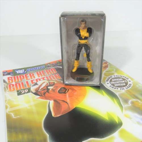 Eaglemoss DC Comics Super Hero Collection #29 Black Adam figurine with magazine