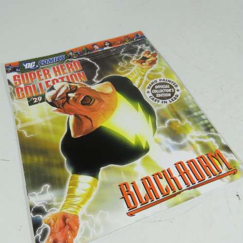 Eaglemoss DC Comics Super Hero Collection #29 Black Adam figurine with magazine