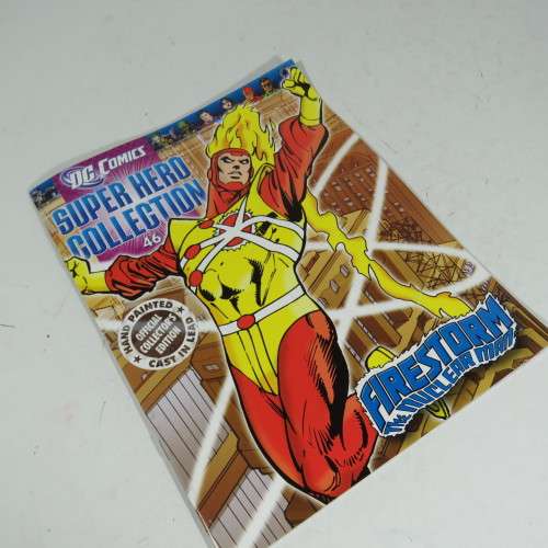 Eaglemoss DC Comics Super Hero Collection #46 Firestorm figurine with magazine