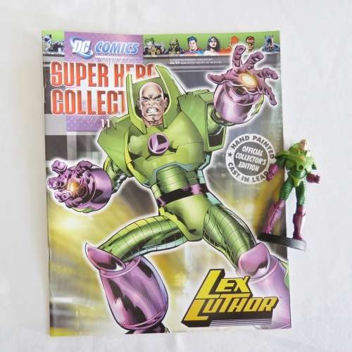 Eaglemoss DC Comics Super Hero Collection #11 Lex Luthor figurine with magazine - No box