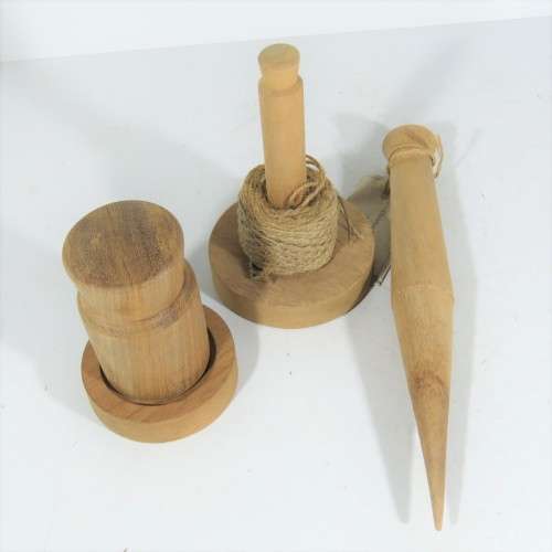 Beech wood plant set
