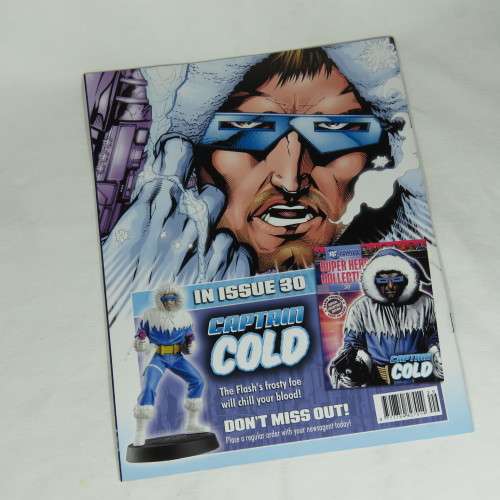 Eaglemoss DC Comics Super Hero Collection Black Adam figurine with magazine
