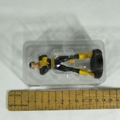 Eaglemoss DC Comics Super Hero Collection Black Adam figurine with magazine
