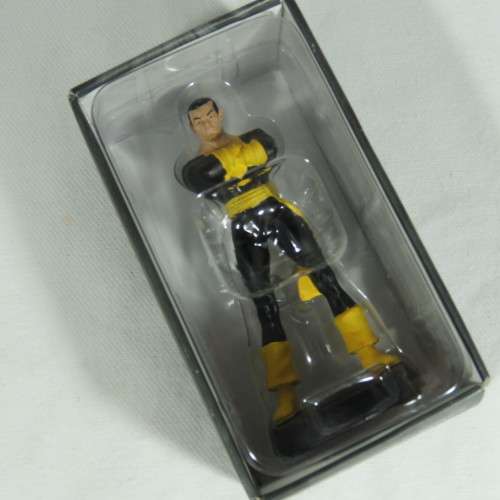 Eaglemoss DC Comics Super Hero Collection Black Adam figurine with magazine