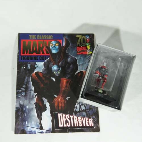 Eaglemoss Classic Marvel figurine collection Destroyer figurine with magazine