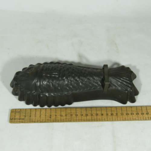 Vintage fish terrine mould - Metal