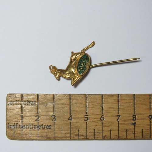 1960 SA Rugby Springboks rugby tour pin badge