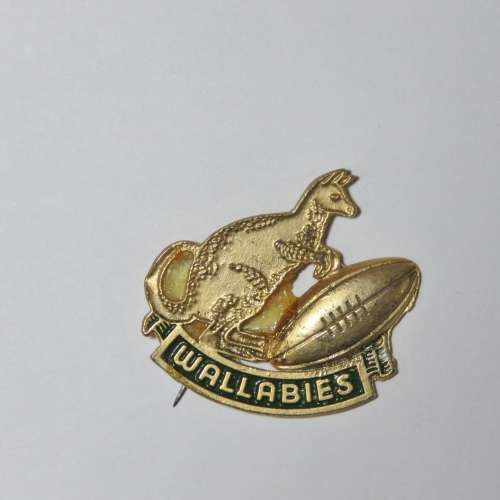Australia Wallabies rugby pin badge - Pin broken