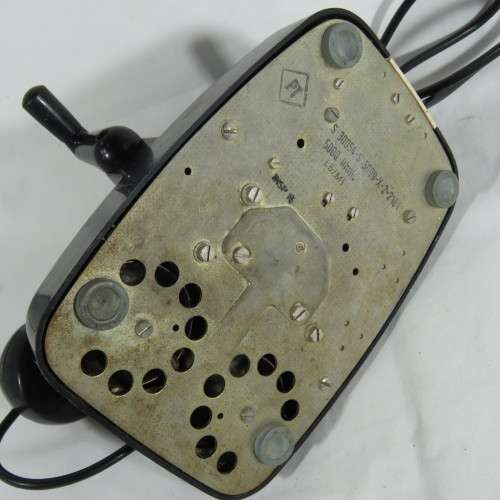 Vintage Siemens hand crank telephone