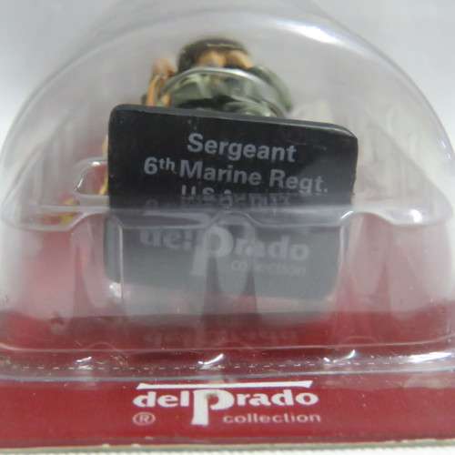DelPrado 1917 USA 6th Marine regiment sergeant lead soldier - Still sealed