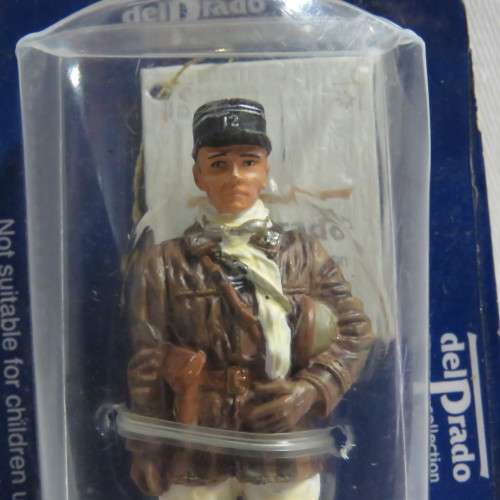 DelPrado 1939-40 France Captain of tanks lead soldier - Still sealed