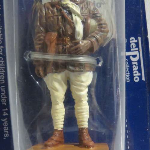 DelPrado 1939-40 France Captain of tanks lead soldier - Still sealed