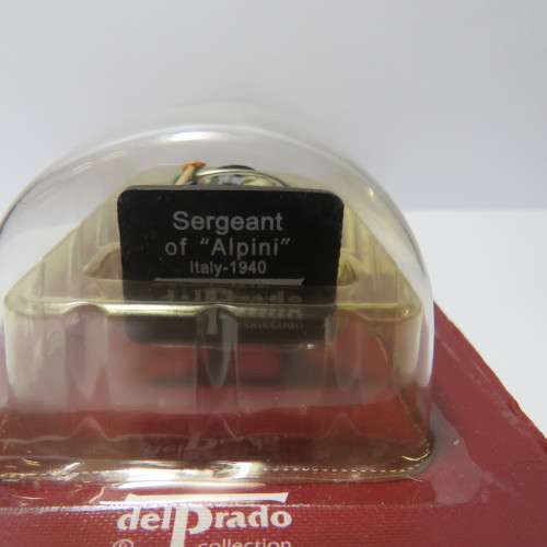 DelPrado 1940 Italy Sergeant of Alpini lead soldier - Still sealed