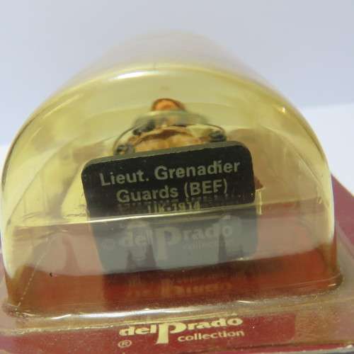 DelPrado 1914 UK Grenadier Guards (BEF) Lieutenant lead soldier - Still sealed