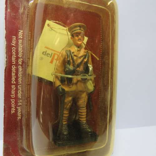 DelPrado 1914 UK Grenadier Guards (BEF) Lieutenant lead soldier - Still sealed