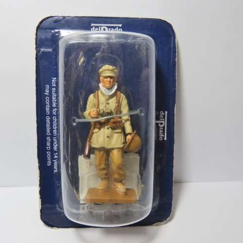 DelPrado 1937 International Brigades in Spain Volunteer lead soldier - Still sealed