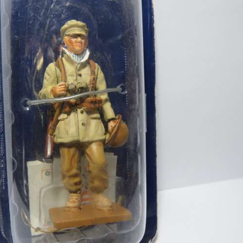 DelPrado 1937 International Brigades in Spain Volunteer lead soldier - Still sealed