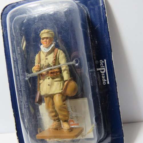 DelPrado 1937 International Brigades in Spain Volunteer lead soldier - Still sealed