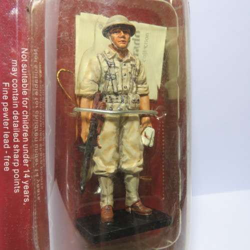 DelPrado 1942 USA Philippines 1st light cavalry lead soldier - Still sealed