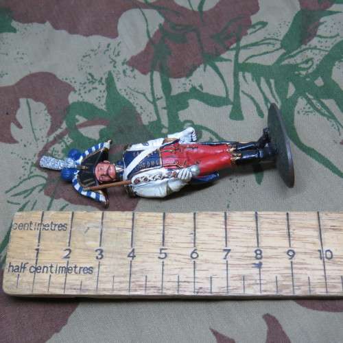 DelPrado 1810 Westfalian Troops drum major lead soldier
