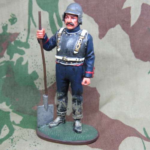 DelPrado 1807  French Artillery Engineer lead soldier