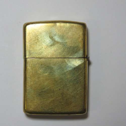 Vintage Solid brass Zippo