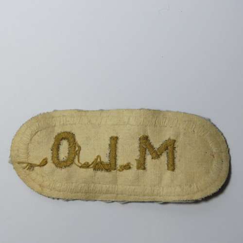 Vintage Wenela Mine Labour Organisation (MLO) cloth badge