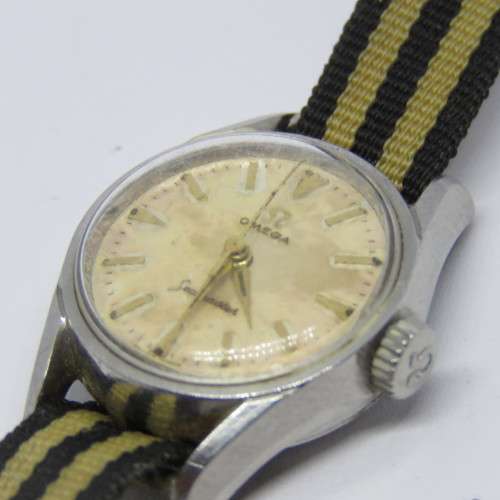 Vintage 1960 Omega Seamaster ladies mechanical watch - Caliber 252 - Working - Serial 17820504