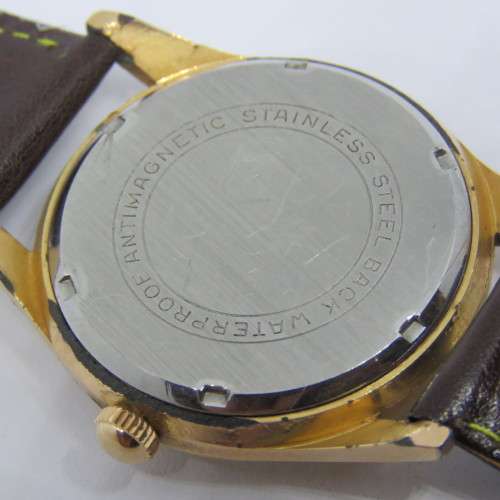 Vintage Alben Para Shock manual wind mens watch - Working