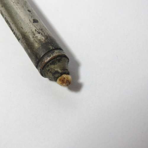 Antique Huntsch barber candle tool