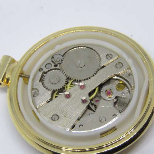 Vintage Exacta Antimagnetic pocket watch - Missing case ring - Working