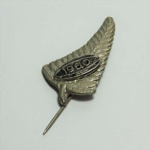 1960 All Blacks rugby stick pin badge