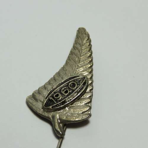 1960 All Blacks rugby stick pin badge