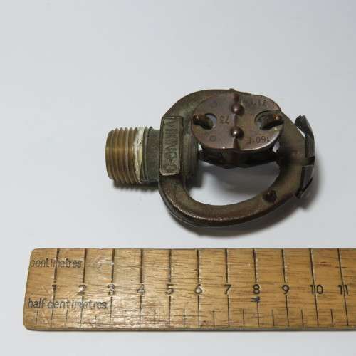 Vintage Viking brass fire sprinkler
