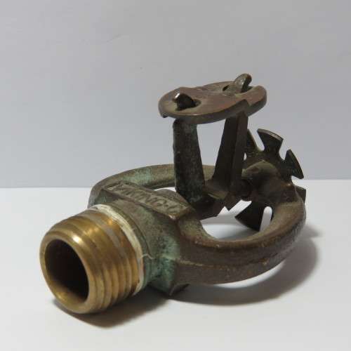 Vintage Viking brass fire sprinkler