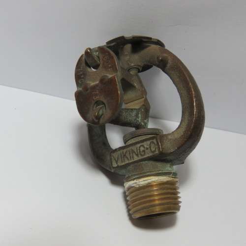 Vintage Viking brass fire sprinkler