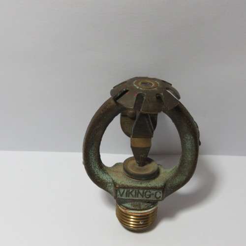 Vintage Viking brass fire sprinkler