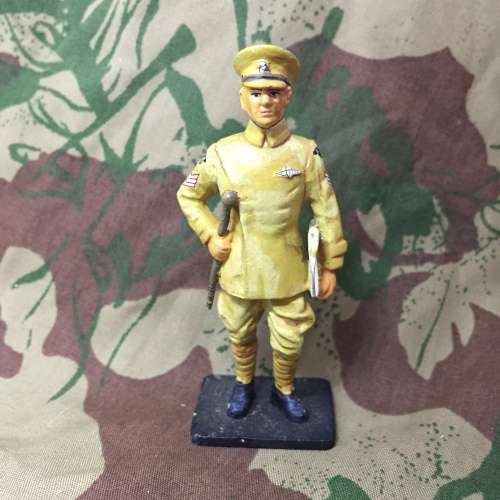 Delprado 1914 UK Royal Flying corps sergeant lead soldier