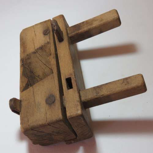 Vintage wooden wood plane - No blade