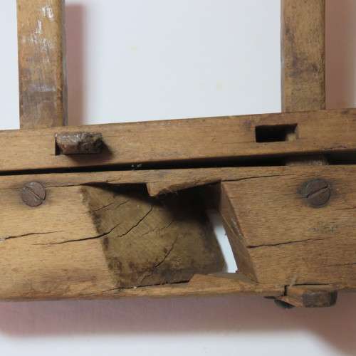 Vintage wooden wood plane - No blade