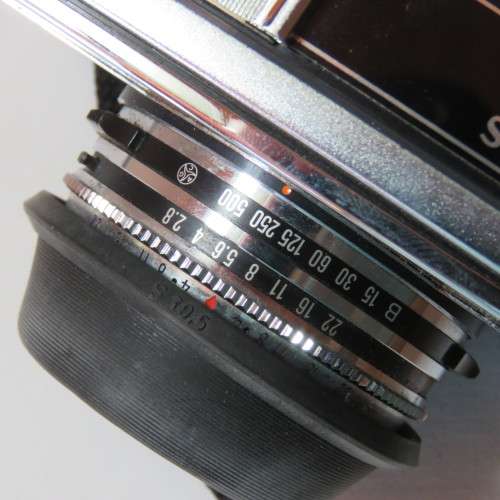 Vintage Voigtlander Vitessa 500 S 35mm camera with Prontor 500 LK 42mm/f.2.8 lens