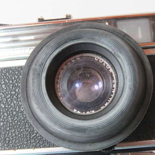 Vintage Voigtlander Vitessa 500 S 35mm camera with Prontor 500 LK 42mm/f.2.8 lens