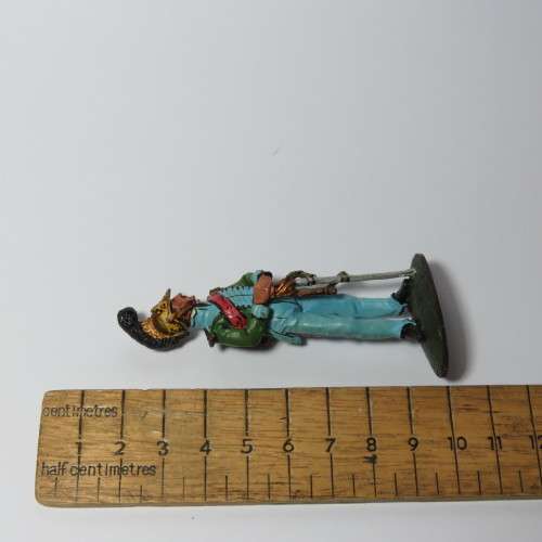DelPrado 1813 French Lancers 2nd Lieutenant lead soldier