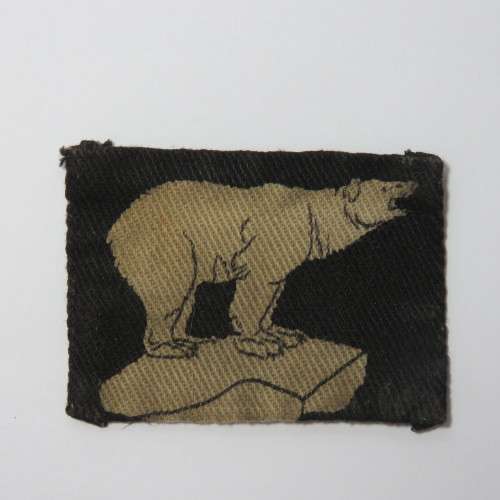 British Army 49th Infantry brigade cloth badge