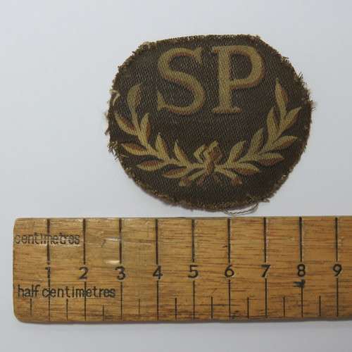 British Special Proficiency cloth badge