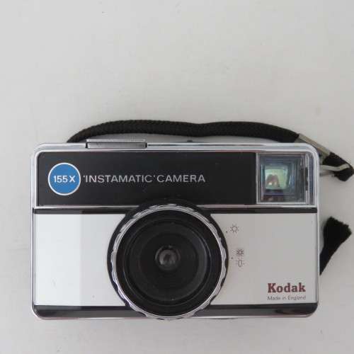 Vintage Kodak 155x Instamatic camera in pouch