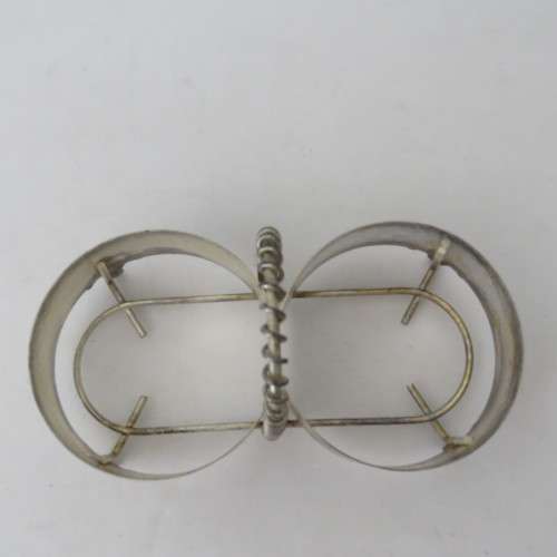 Silverplated double sugar bowl set