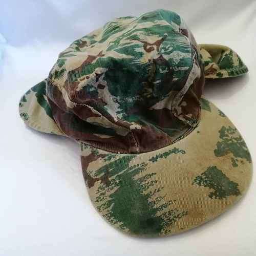 SWAPOL Koevoet camo neck flap cap - Police 1st pattern camo